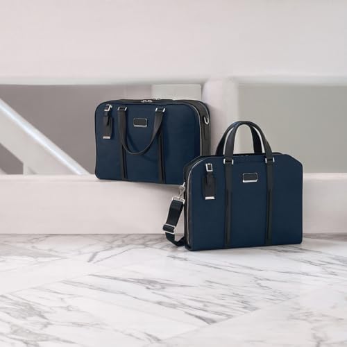 TUMI JARVIS デラックス・ラップトップ・ブリーフケース 紺色 JARVIS デラックス・ラップトップ・ブリーフ ブラック/ネイビー｜TUMI